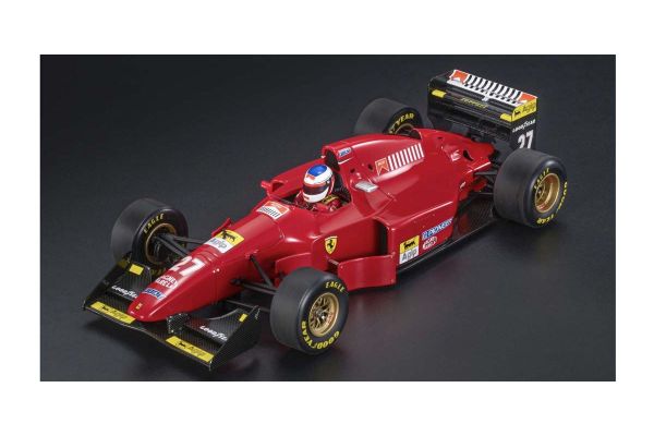 TOPMARQUES 1/18scale Ferrari 412 T1B 1994 German GP No.27 J. Alesi with driver figure  [No.GRP172AWD]