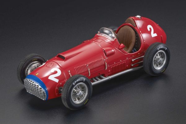 TOPMARQUES 1/18 フェラーリ 375 1951 イタリアGPウィナー No,2 A.アスカリ エンジンフード脱着  [No.GRP175A]
