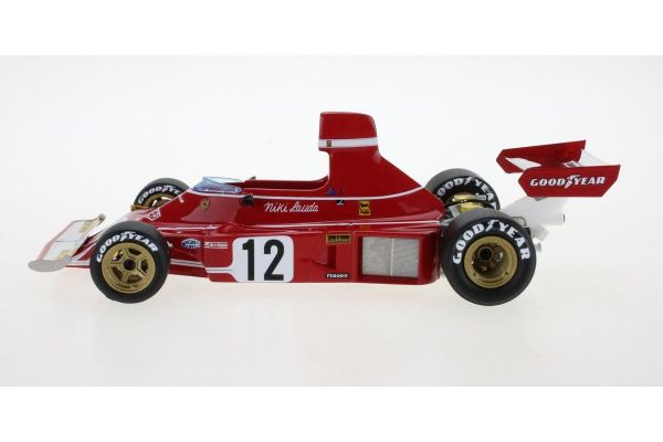 TOPMARQUES 1/43scale Ferrari 312 B3 1974 No.12 N. Lauda Spanish GP N.Lauda  [No.GRP43001C]