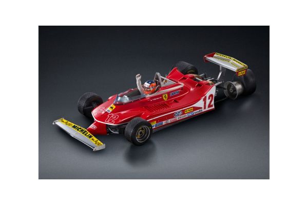 TOPMARQUES 1/18scale Ferrari 312 T4 1979 Zandvoort GP No.12 G.Villeneuve  [No.GRPGV02]