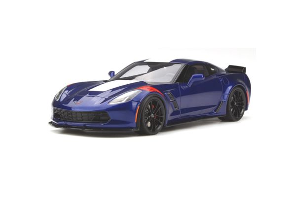 GT SPIRIT 1/18scale Chevrolet Corvette Grand Sports Blue/Red Stripe  [No.GTS004US]