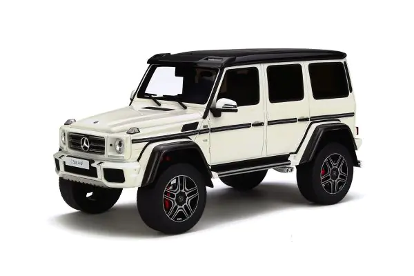 京商 ミニカー | GT SPIRIT 1/18scale Mercedes-Benz G500 4x42 White