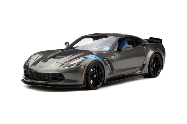 GT SPIRIT 1/18scale Chevrolet Corvette Grand Sports 2017 Gray [No
