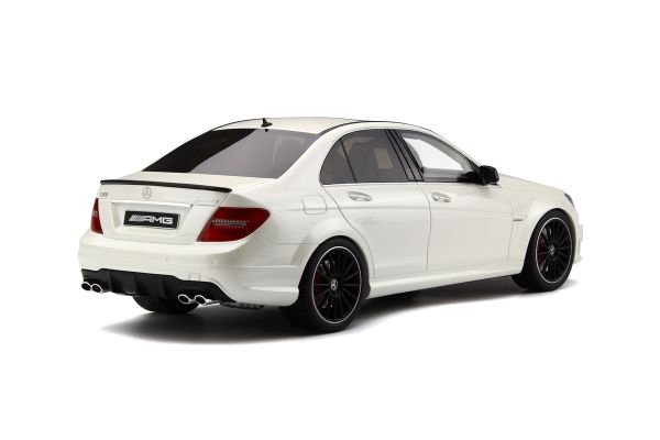 Gt Spirit 1 18scale Mercedes Benz C63 Amg Sedan W204 White No Gts166 Kyosho Minicar