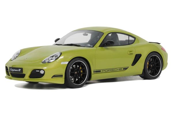 GT SPIRIT 1/18scale Porsche Cayman R 2012 (Peridot Metallic) (Yellow Green)  [No.GTS425]
