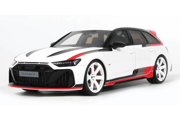 GT SPIRIT 1/18 アウディ RS6 GT 2024 (ホワイト)  [No.GTS512]