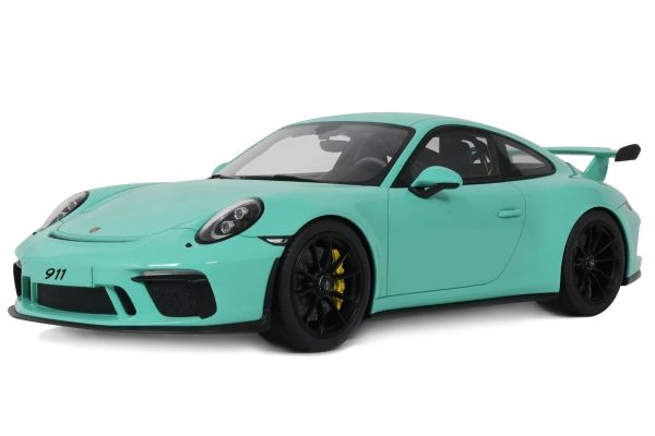 GT SPIRIT 1/18 ポルシェ 911(991.2) GT3 2018 (グリーン)  [No.GTS550]