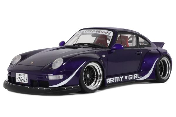 GT SPIRIT 1/18 RWB ARMY GIRL 2015 (パープル)  [No.GTS562]