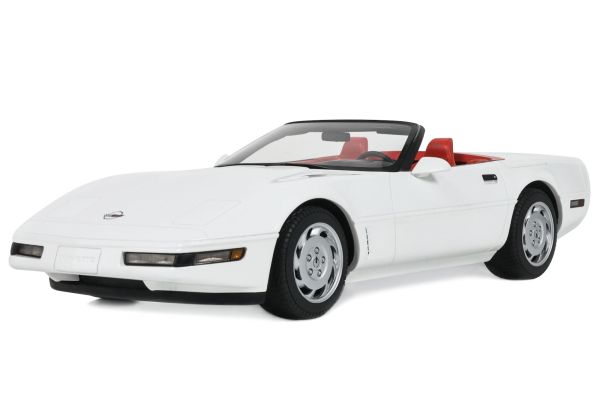 GT SPIRIT 1/18 シボレー コルベット C4 コンバーチブル 1995 (ホワイト)  [No.GTS580]