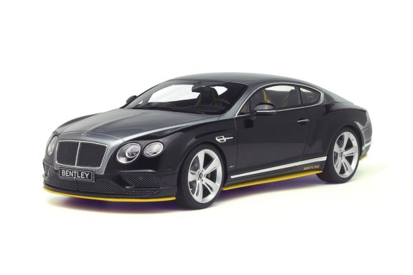 GT SPIRIT 1/18scale Bentley Continental GT Speed Breitling Special color (Black/Gray/Yellow) [No.GTS734]