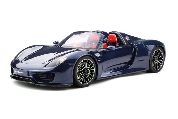 GT SPIRIT 1/12scale Porsche 918 Spider (Blue)  [No.GTS757]