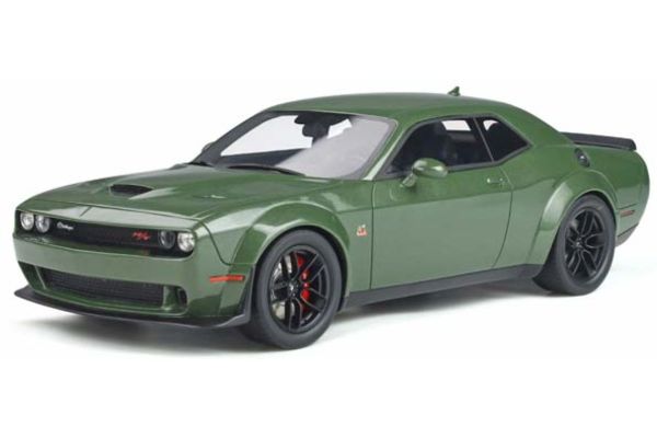 GT SPIRIT 1/18 ダッジ チャレンジャー R/T スキャットパック ワイドボディ (グリーン) GTS815