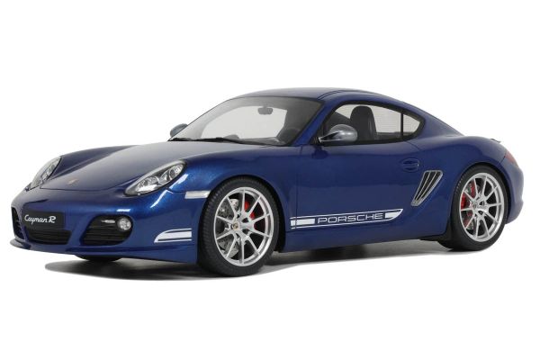 GT SPIRIT 1/18 ポルシェ ケイマン R 2012 (ブルー)  [No.GTS901]