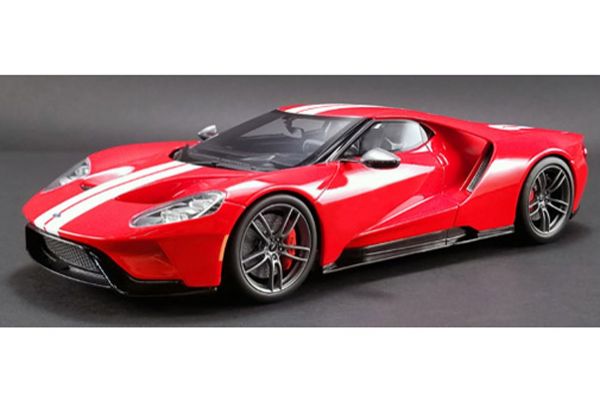 GT SPIRIT 1/18scale Ford GT Heritage Edition (Red / White Stripe) US Exclusive  [No.GTS008US-B]