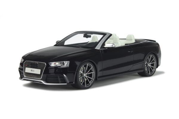 京商 ミニカー | GT SPIRIT 1/18scale AUDI RS5 CABRIOLET BLACK [No.GTS093]