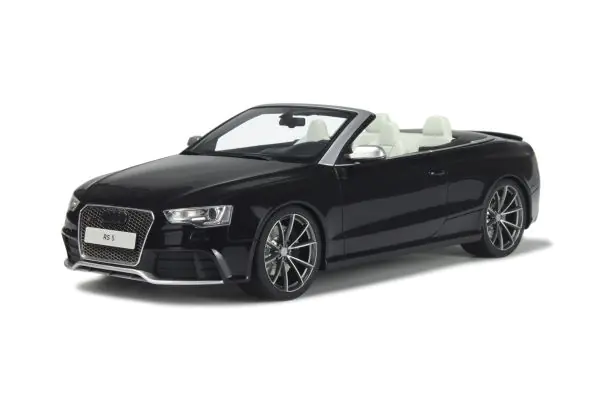 京商 ミニカー | GT SPIRIT 1/18scale AUDI RS5 CABRIOLET BLACK [No