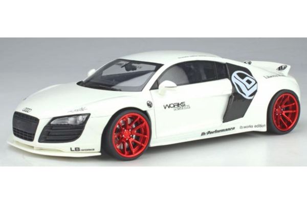 GT SPIRIT 1/18scale Audi R8 by LB★WORKS (White)  [No.GTS325]