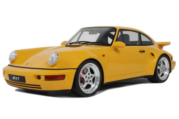 GT SPIRIT 1/8 ポルシェ 911(964) ターボ S 1994 (イエロー)  [No.GTS801701]