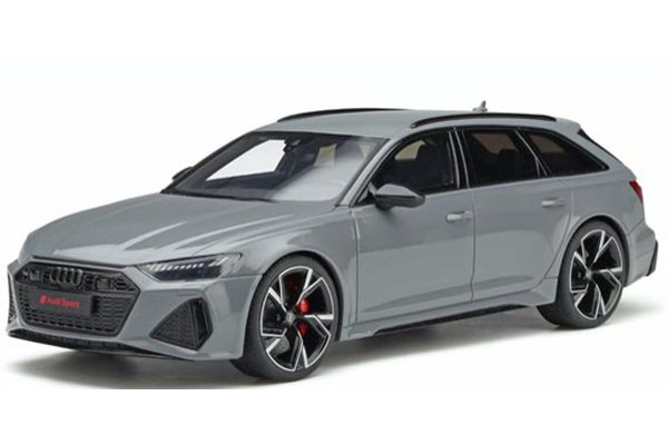 GT SPIRIT 1/18 アウディ RS 6 アバント 2020 (グレー) GTS847