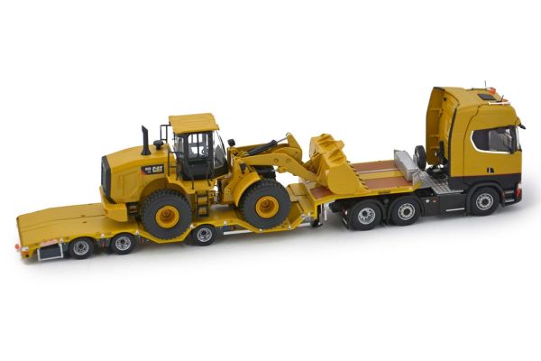 IMC Models 1/50scale Scania S Highline 6x2 & Nooteboom OSDS44-003 WEB & Cat 950GC With Wheel Loader  [No.IMC330073]