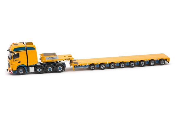 IMC Models 1/50scale Demag Mercedes Actros GigaSpace 8x4 with Nooteboom MCO121-08V and 10ft container  [No.IMC330092]