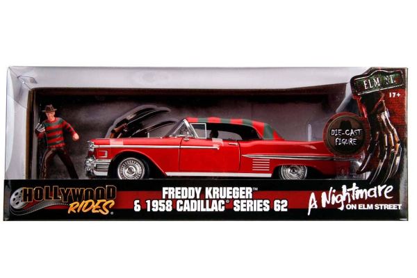 '57 Cadillac W/Figure 1:24 Nightmare Authentically licensed High Quality 