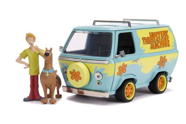 JADA TOYS 1/24scale Mystery Machine Scooby & Shaggy with Figure (Scooby Do)  [No.JADA31720]