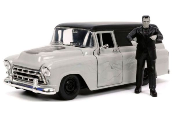 JADA TOYS 1/24scale 1957 Chevy Suburban w/ Frankenstein  [No.JADA32191]