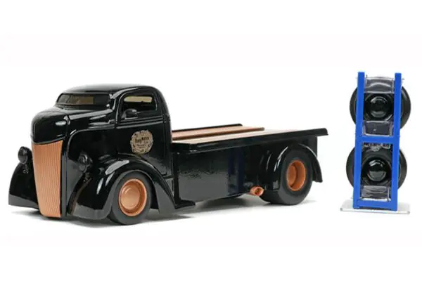 JADA TOYS 1/24scale 1947 Ford COE Flatbed Black / FORD MOTOR CO