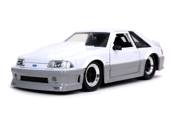 JADA TOYS 1/24scale 1989 Ford Mustang GT Glossy White  [No.JADA32667]