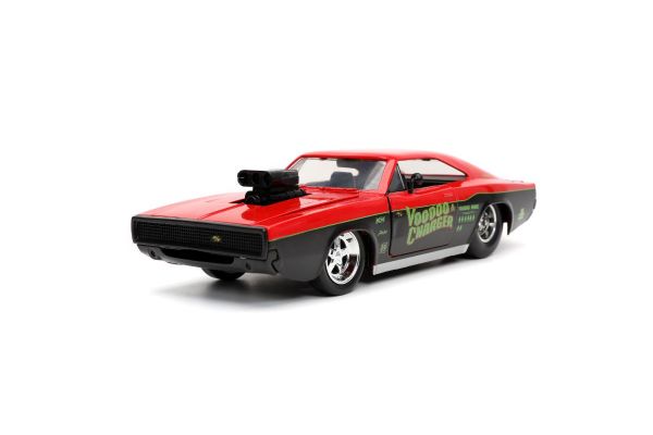 JADA TOYS 1/24scale 1970 Dodge Charger R / T Red / Black / Voodoo Charger  [No.JADA32703]