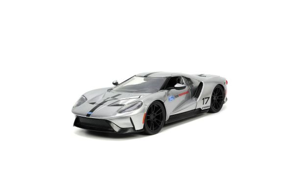 JADA TOYS 1/24scale 2017 Ford GT Candy Silver  [No.JADA33857]