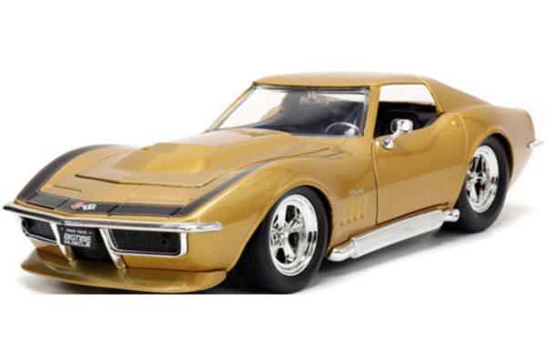JADA TOYS 1/24scale 1969 Corvette Stingray Metallic Gold  [No.JADA33863]
