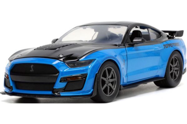 JADA TOYS 1/24scale 2020 Ford Mustang Shelby GT500 Gloss Blue / Black  [No.JADA33881]