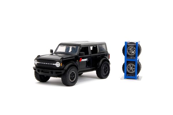 JADA TOYS 1/43scale 2012 Ford Bronco Black/Logo  [No.JADA34185]