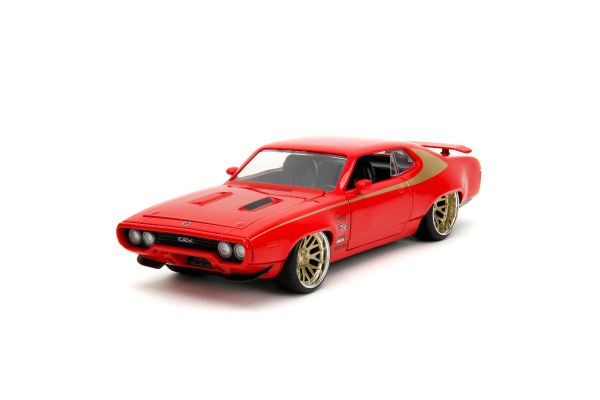 JADA TOYS 1/24 1972 プリムス GTX レッド  [No.JADA34206]