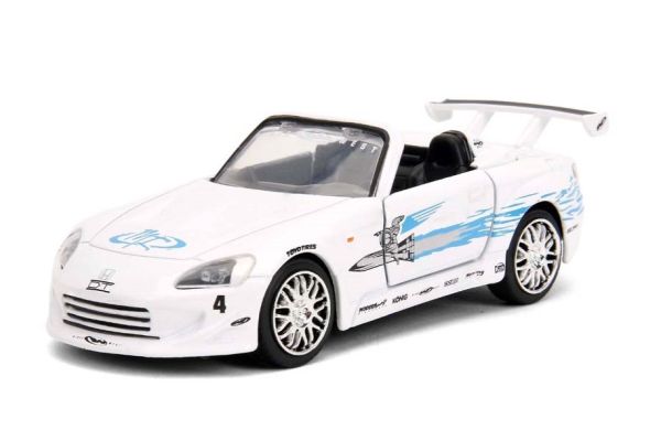 JADA TOYS 1/32 F&F 2001 ホンダ S2000 ホワイト (REMIX)  [No.JADA35629]