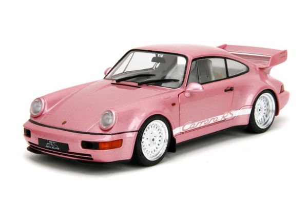 JADA TOYS 1/18 ポルシェ 911 カレラ RS (964) ピンク  [No.JADA35727]