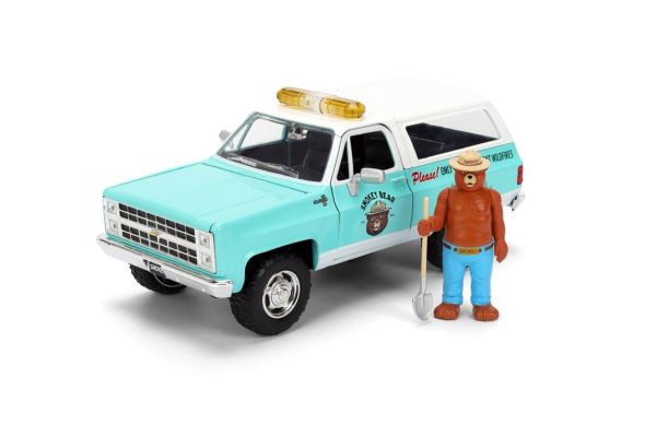 JADA TOYS 1/24scale 1980 Chevy Blazer Smokey Bear  [No.JADA36294]