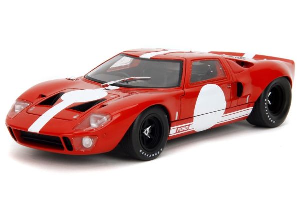 JADA TOYS 1/18 1968 フォード GT40 MK1 レッド  [No.JADA36381]