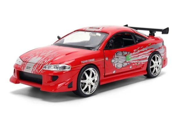 JADA TOYS 1/24scale F&F Mitsubishi Eclipse Red (Brian) / Dominic RX-7 Graphics  [No.JADA36815]