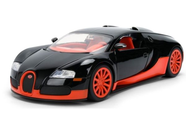 JADA TOYS 1/24scale Bugatti Veyron 2011 Black/Orange  [No.JADA37642]