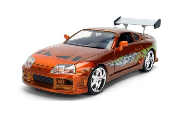 JADA TOYS 1/24 F&F トヨタ スープラ (ブライアン) ブラッシュ仕上げ  [No.JADA37703]