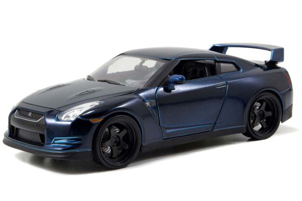 JADA TOYS 1/24scale F & F (7) Nissan GT-R R35 Blue / Black (Brian)  [No.JADA97036]