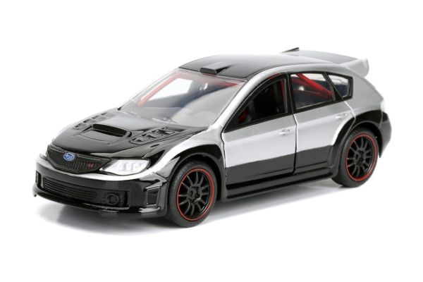 JADA TOYS 1/32 F&F スバル インプレッサ WRX Sti ブラック/シルバー (ブライアン)   [No.JADA98507]
