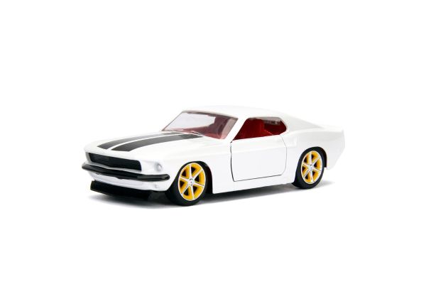 JADA TOYS 1/32scale F&F Ford Mustang MKI White (Roman)  [No.JADA99517]