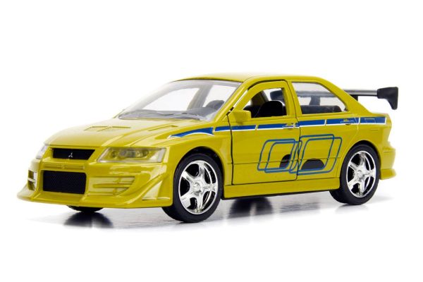 JADA TOYS 1/43scale F&F Mitsubishi Lancer Evo7 Green (Brian)  [No.JADA99789]