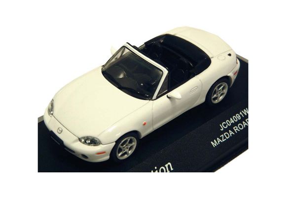 J-COLLECTION 1/43scale Mazda Roadster Pure White [No.JC04091W]