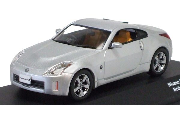 J-COLLECTION 1/43scale Nissan Fairlady Z 2007 Brilliant Silver [No.JC13203BS]