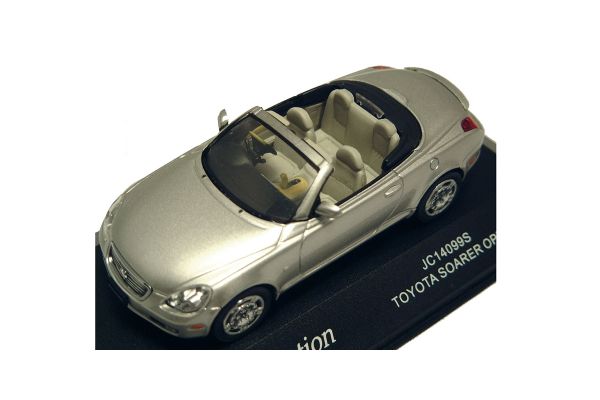 J-COLLECTION 1/43scale Toyota Soarer Silver Met. [No.JC14099S]